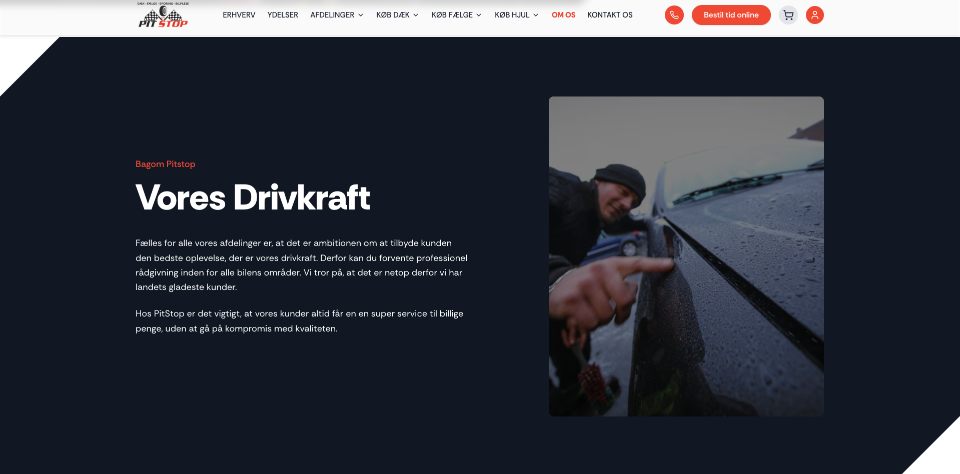 The PitStop site, run by the team themselves.
